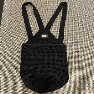 The Sak Black knit backpack